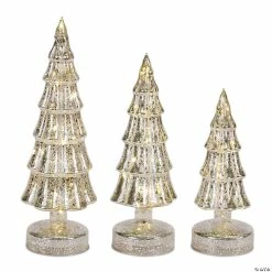 Best deal 🤩 Melrose International Led Tree Decor (Set Of 3) 8.25In 🔥