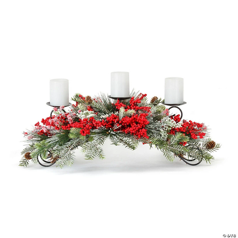Best Pirce β¨ Melrose International Pine and Berry Centerpiece π