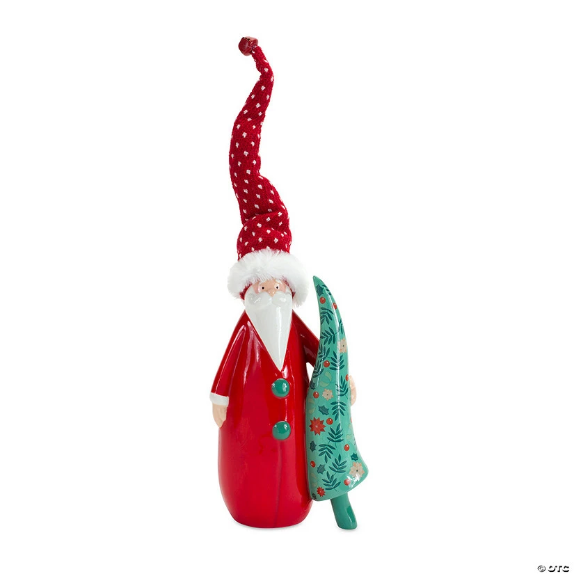 Flash Sale π Melrose International Santa W/Tree (Set Of 2) 14In π