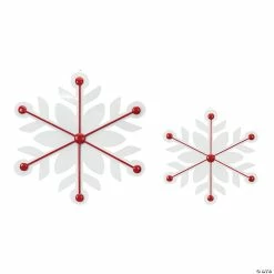 Flash Sale 🎉 Melrose International Snowflake Wall Décor, 16 and 22 Inches (Set of 2) 🛒