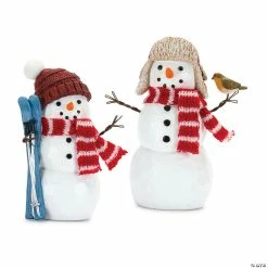 Best deal 🌟 Melrose International Snowman Figurine (Set Of 2) 5.5In 💯
